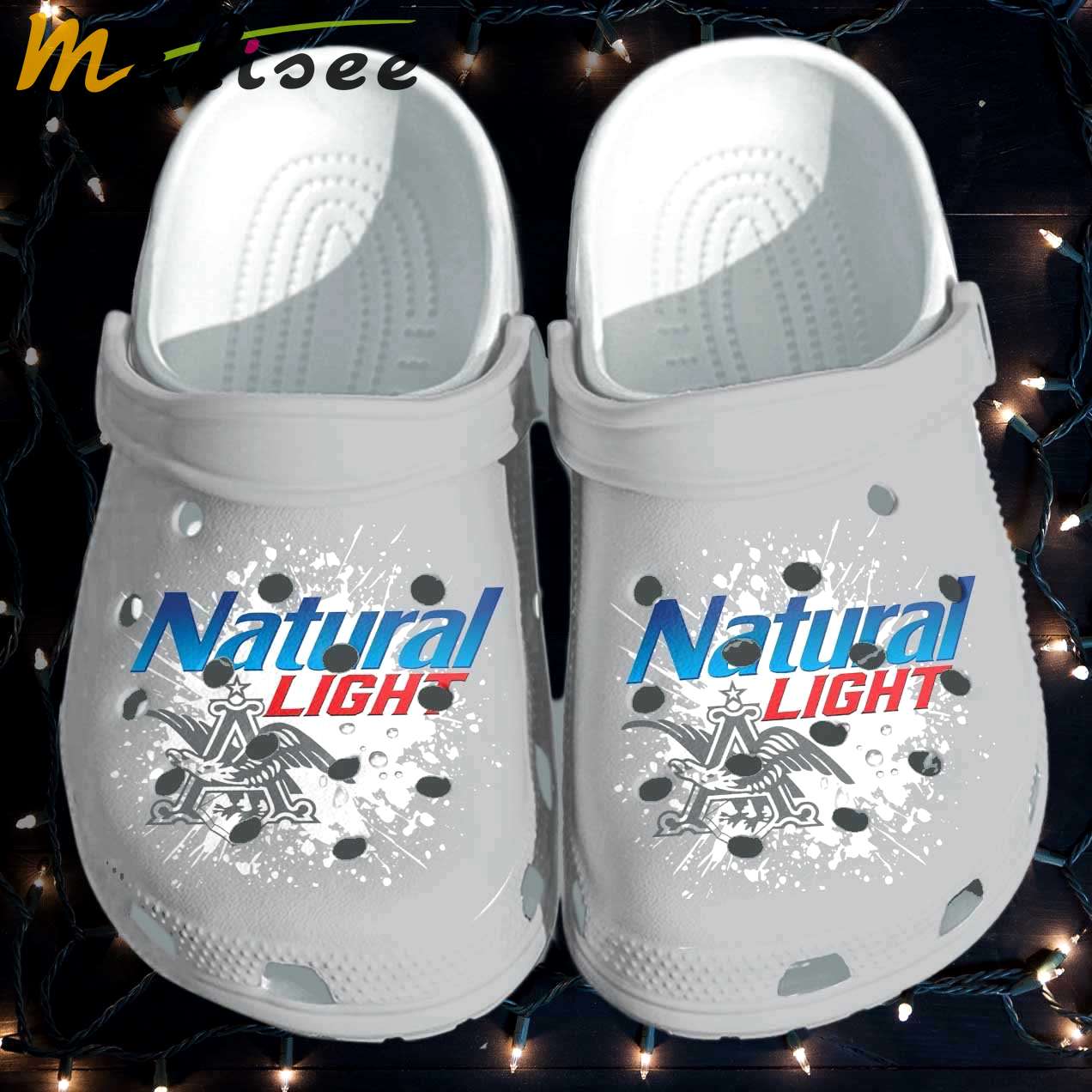 Crocs outfit - natural light funny beer drinking crocs crocband clog shoes - 1497 Crocs Outfit