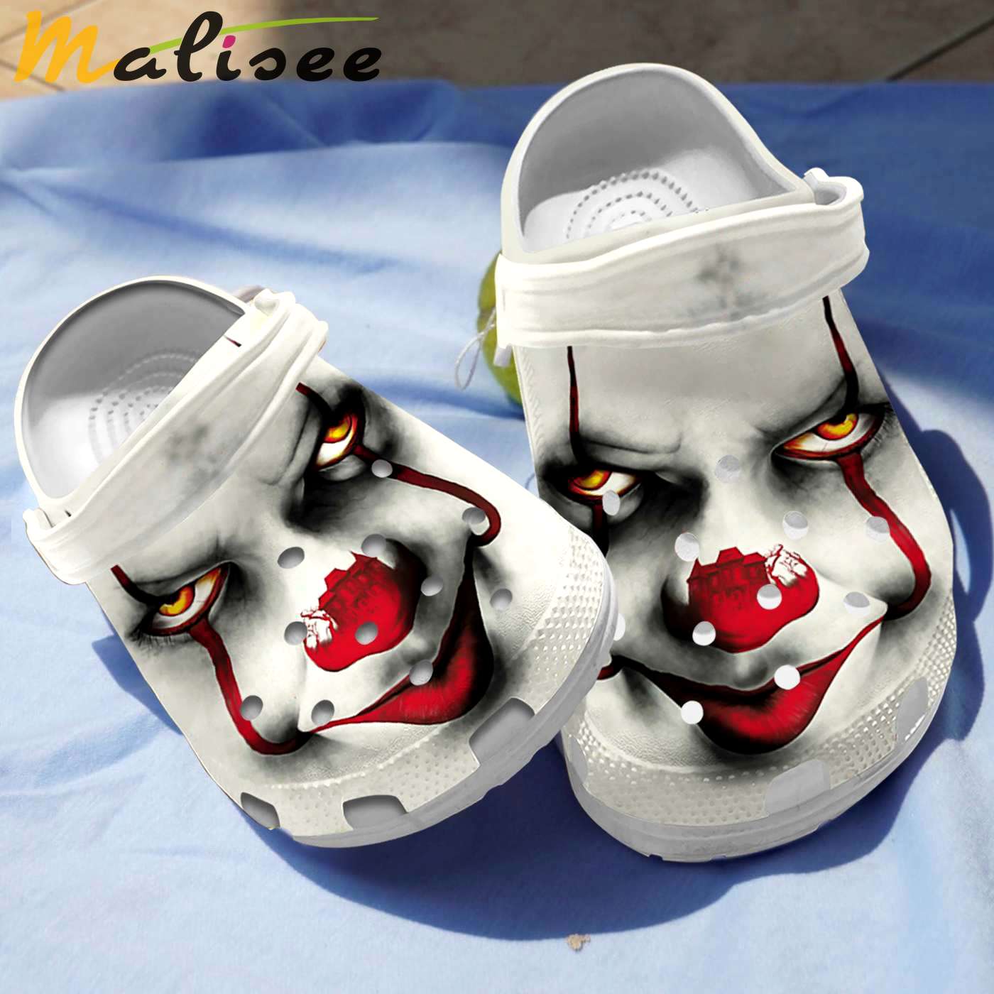 Crocs outfit - pennywise face it horror movie crocs crocband clogs shoes - 1605 Crocs Outfit