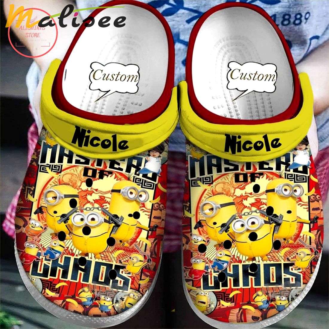 Crocs outfit - personalized cartoon movie minions master chaos crocs clogs crocband shoes - 1651 Crocs Outfit