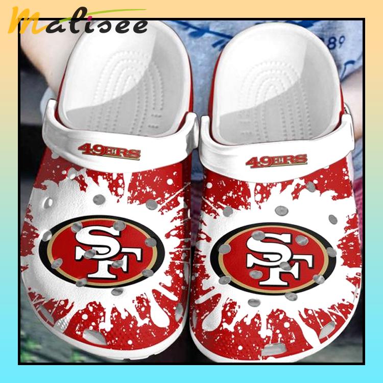 Crocs outfit - san francisco 49ers crocs crocband clog shoes for men women - 1987 Crocs Outfit