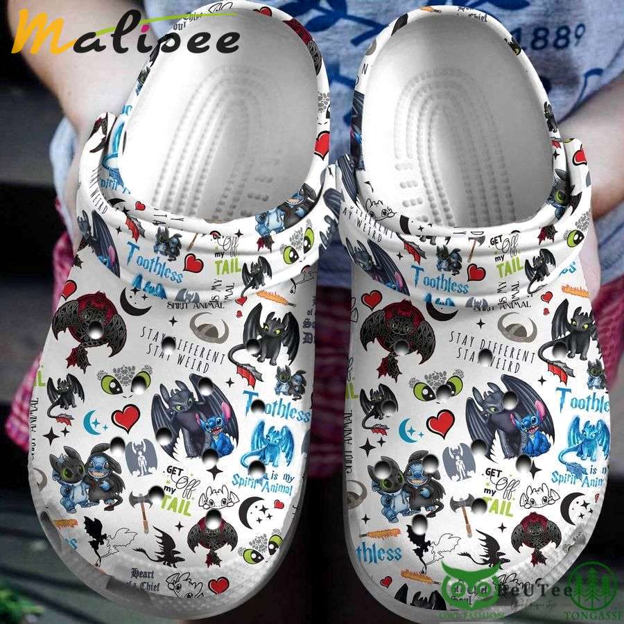 Crocs outfit - toothless stitch multiple symbol crocs crocband clogs shoes - 2228 Crocs Outfit