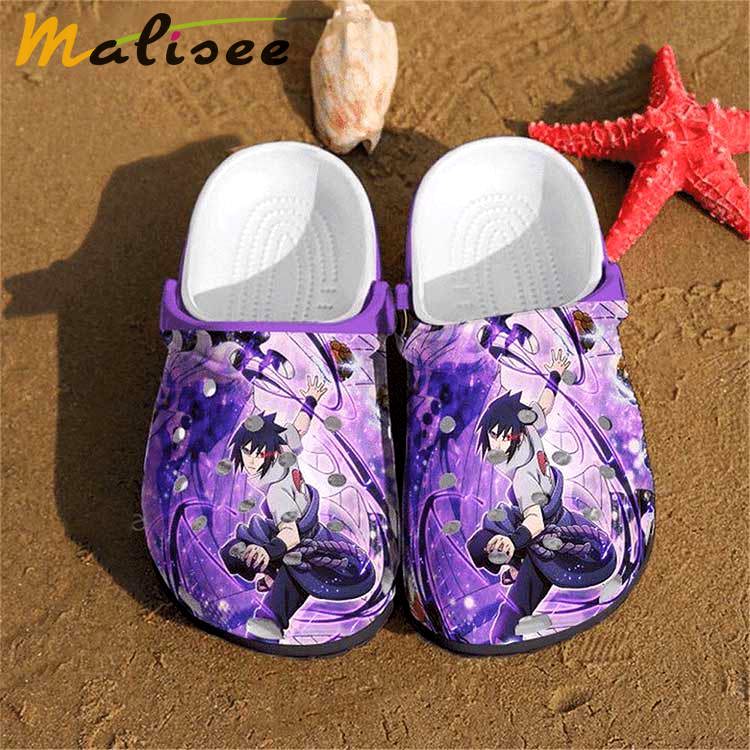 Crocs outfit - uchiha sasuke in naruto anime crocs crocband clog - 2235 Crocs Outfit