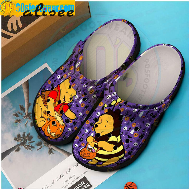 Crocs outfit - winnie the pooh crocs pooh cosplay bee halloween disney classic clog shoes - 2277 Crocs Outfit