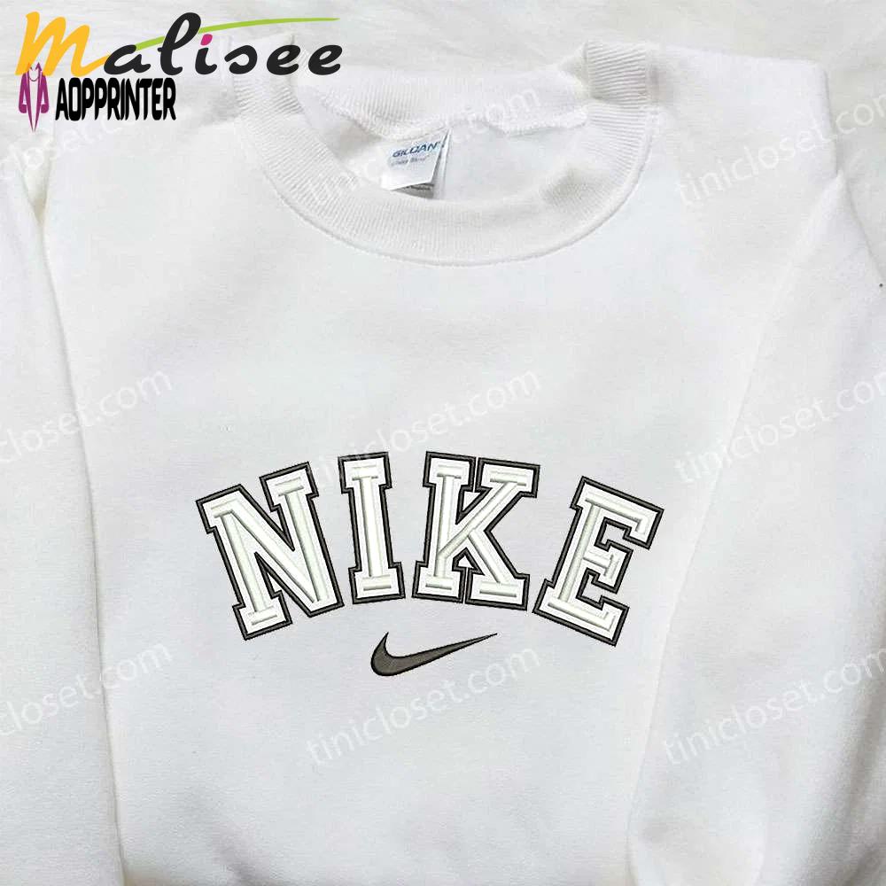 Custom nike vintage embroidered sweatshirt & shirt: best birthday gift ideas Embroidered Shirt
