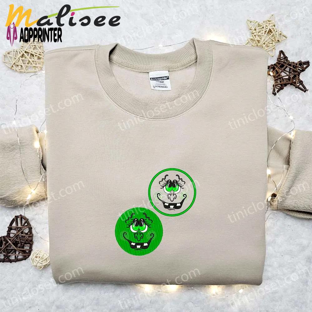 Custom smile logo embroidered shirt & sweatshirt: best family gift ideas Embroidered Shirt