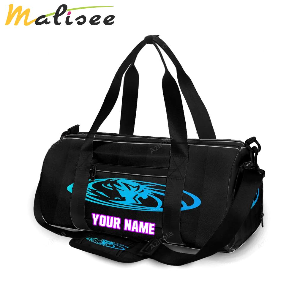 Dallas mavericks logo art 6 personalized name travel bag gym bag 1529 Travel Bag