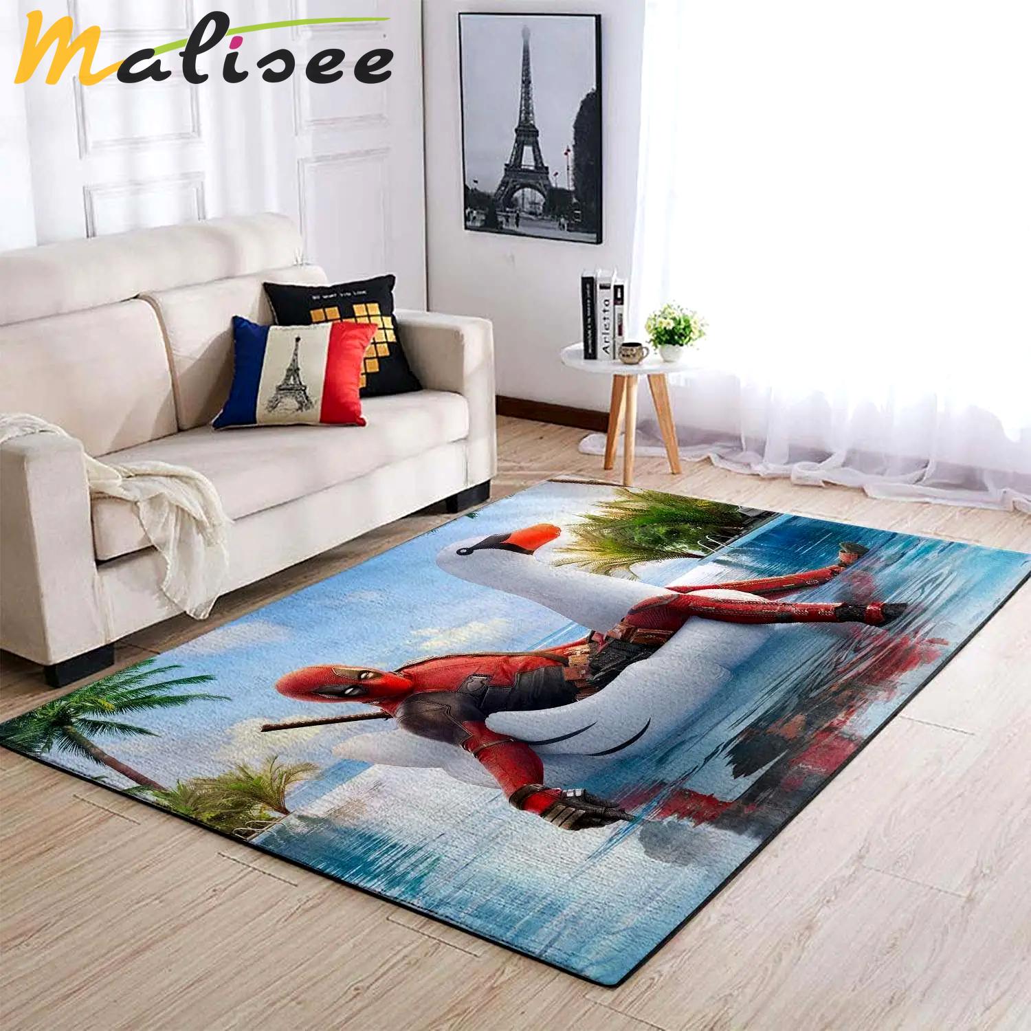 Deadpool marvel superheros area rugs marvel movies living room rug dp91203 Rectangle Rug