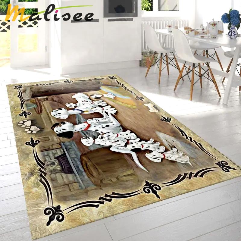 Disney 101 dalmatians area rug living room and bed room rug rug regtangle Rectangle Rug