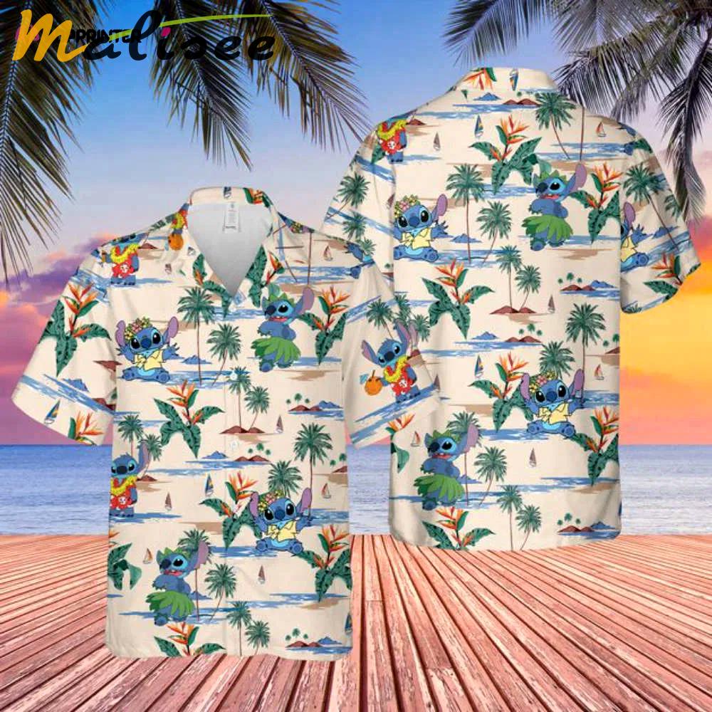 Disney aloha stitch ohana hawaiian shirt Hawaii Shirt
