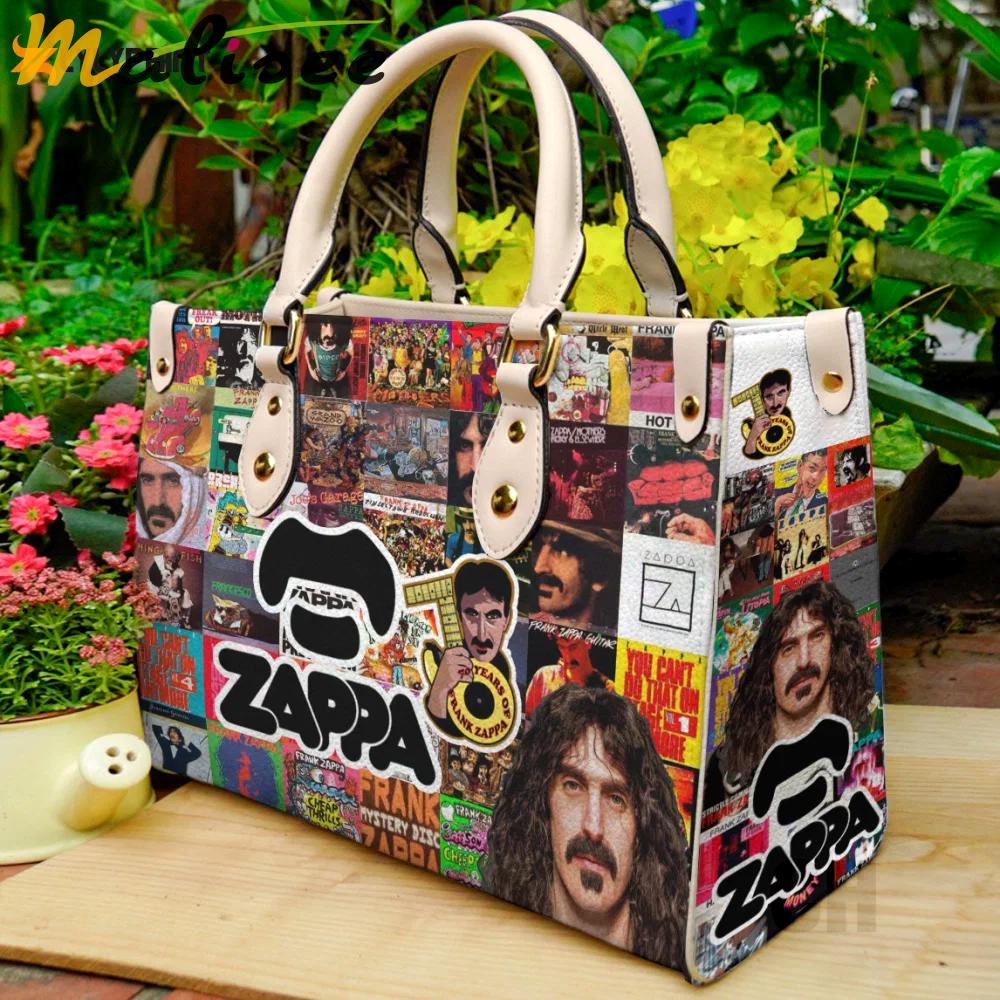 Frank zappa lover leather bag for women gift 2124 Women Leather Hand Bag