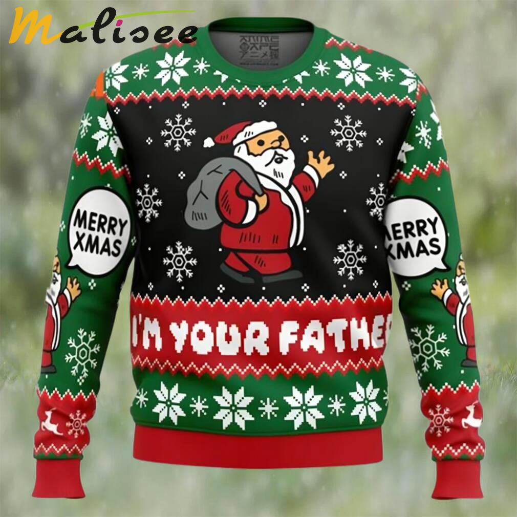 Funny xmas spoiler christmas santa claus ugly christmas sweater Christmas Ugly Sweater