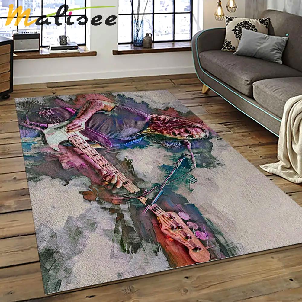Geddy lee rapper hiphop music retangle carpet area rug home decor best gift for fan and friends gl15 Rectangle Rug