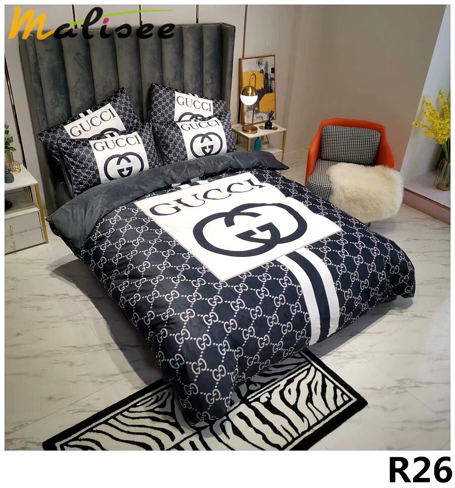 Gucci bedding sets model 17 luxury brand bedding set duvet cover  home decoration Bedding Sets