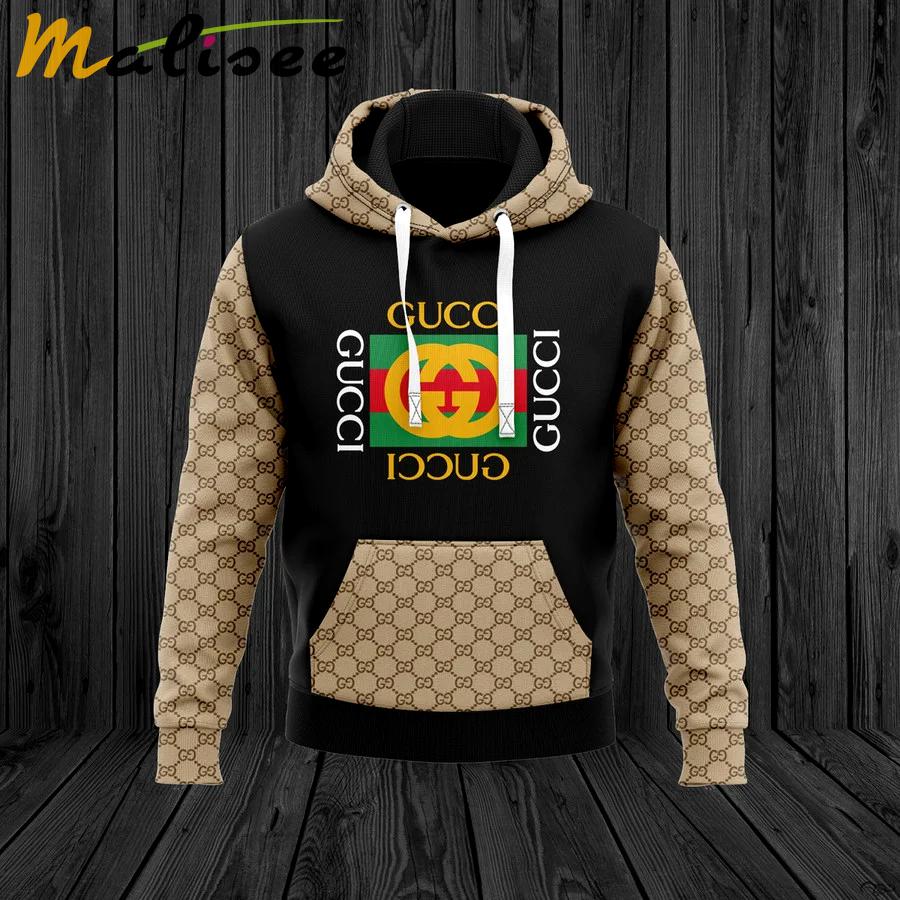 Gucci black beige luxury brand premium hoodie for men women Hoodie 3D