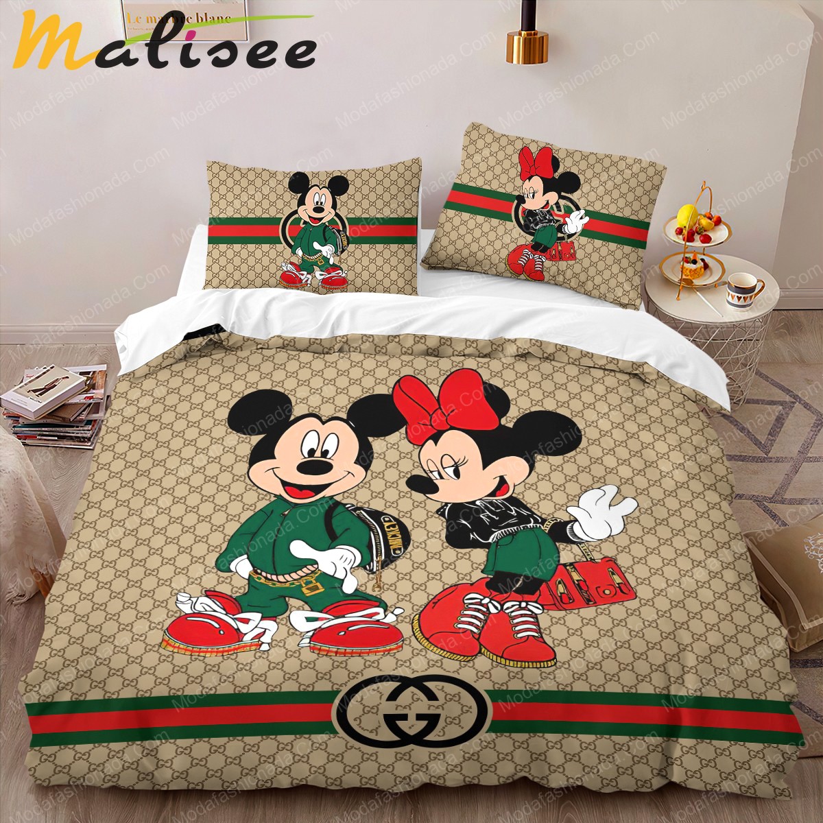 Gucci mickey mouse bedding sets home decoration Bedding Sets