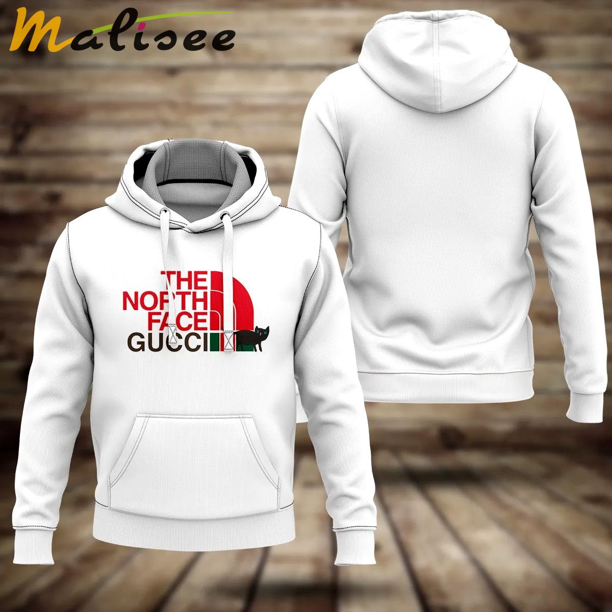 Gucci the north face hoodie luxury brand clothing clothes outfit for men Hoodie 3D