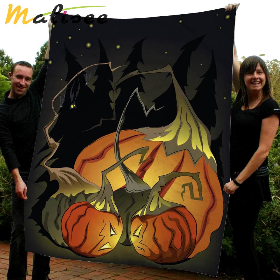 Halloween decorations halloween pumpkin in the night gift fleece blanket – quilt blanket fleece blanket, blanket sofa bed, 3d blanket Quilt Blanket