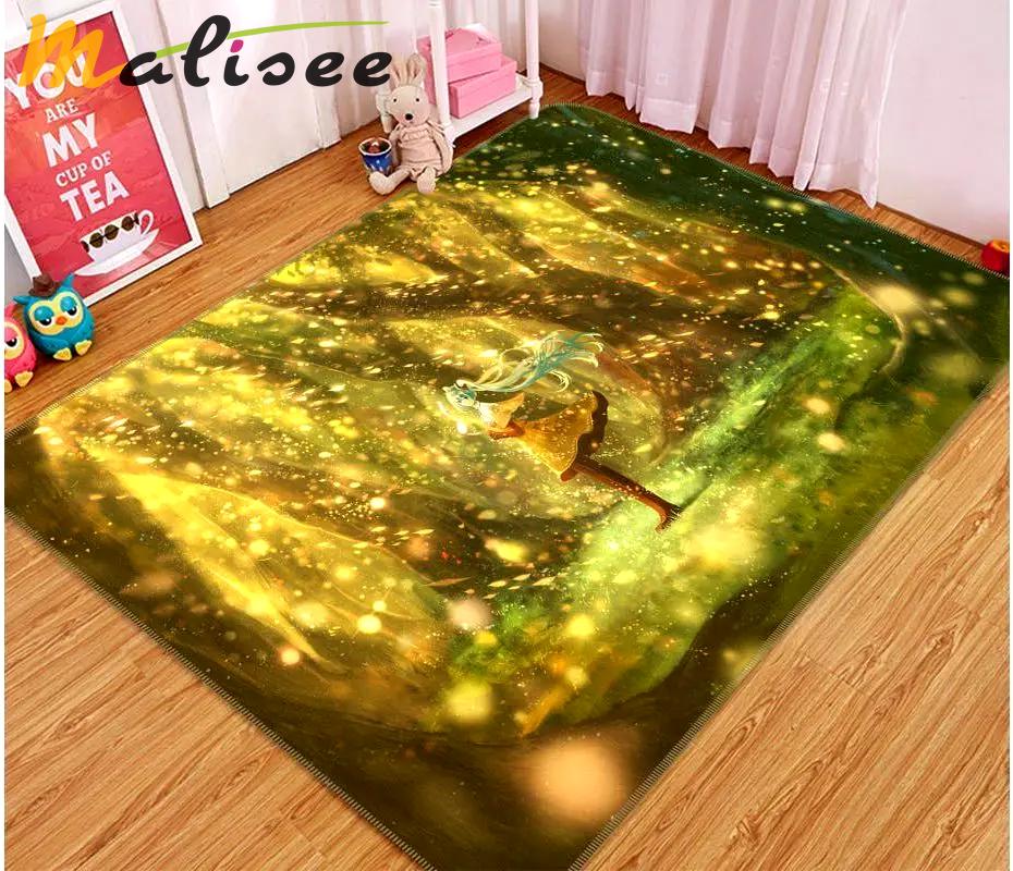 Hatsune miku anime 94 area rug living room and bed room rug rug regtangle carpet floor decor home decor Rectangle Rug