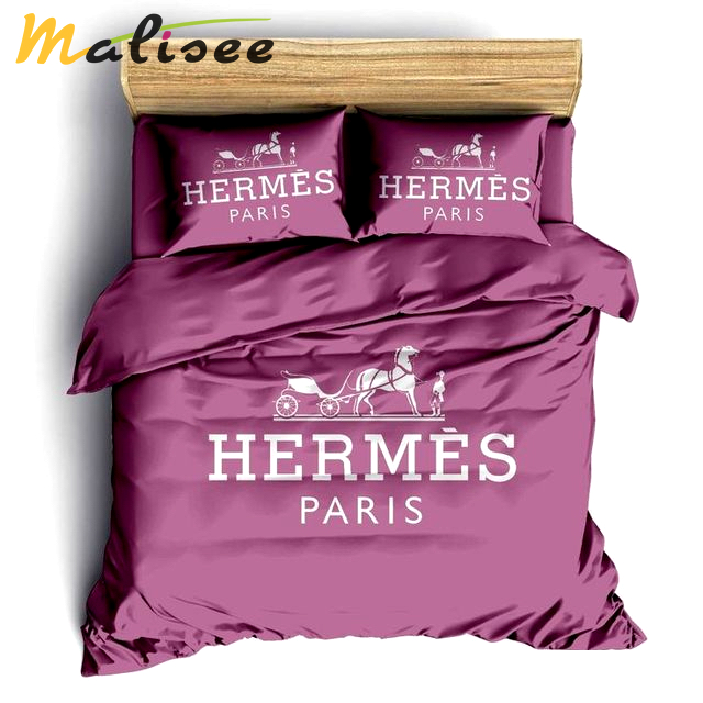 Hermes pinky logo type 109 Bedding Sets premium fashion brand home decor covers sheets blankets luxury ideas duvet bedclothes hyperbeast Bedroom bed linen bedspread