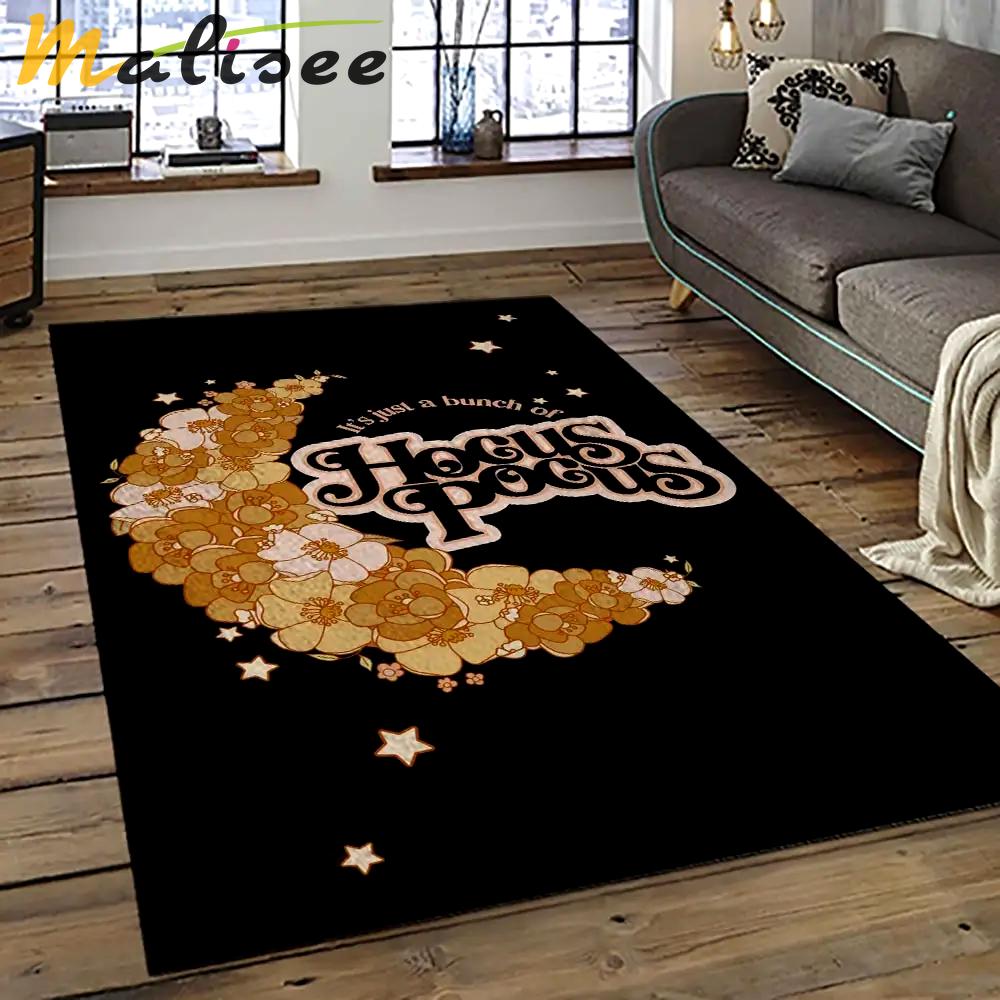 Hocus pocus supernatural comedy film movie carpet area rug home decor halloween gift best present for friends hps15 Rectangle Rug