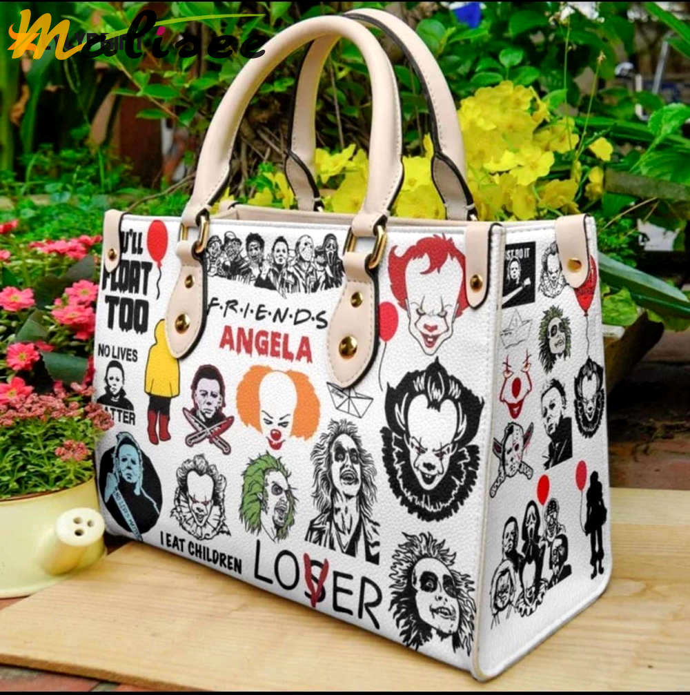 Horror leather bag for women gift 899 Women Leather Hand Bag