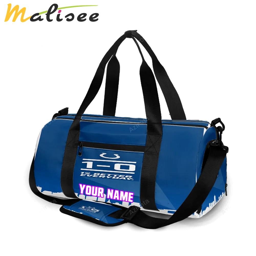 Indianapolis colts better everyday personalized name travel bag gym bag 100 Travel Bag