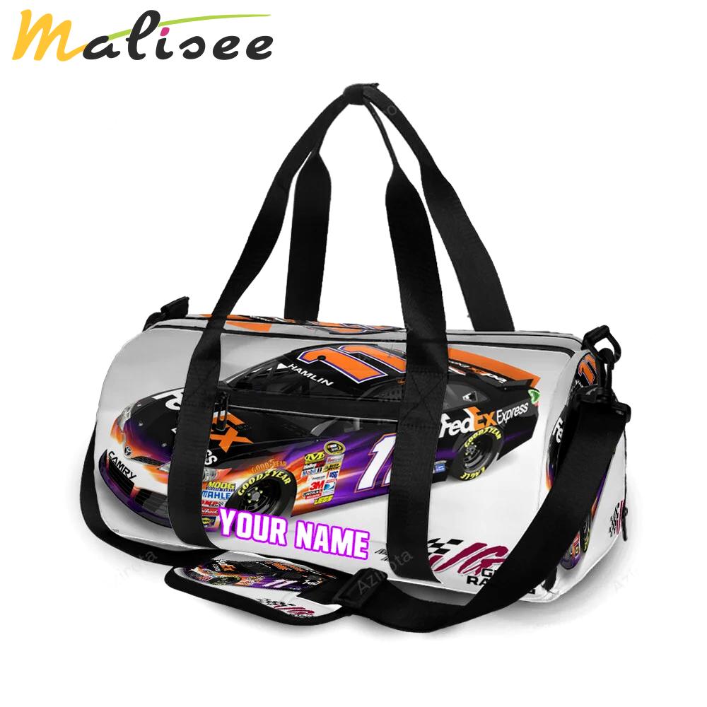 Joe gibbs racing car4 personalized name travel bag gym bag 802 Travel Bag