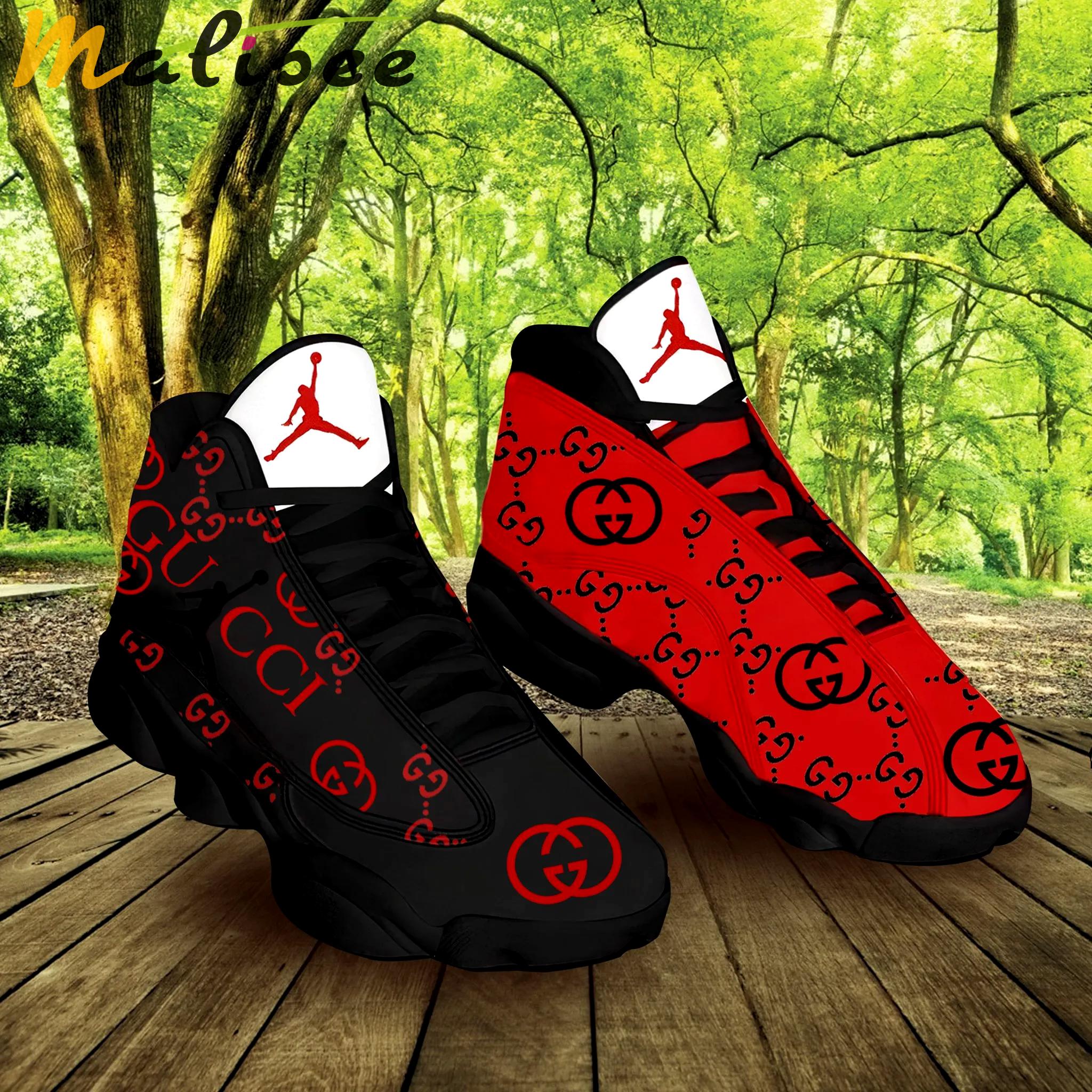Jumpman red guccis gucci sport Air Jordan 13 Shoes For Fans Sneakers Gifts For Men Women Full Size