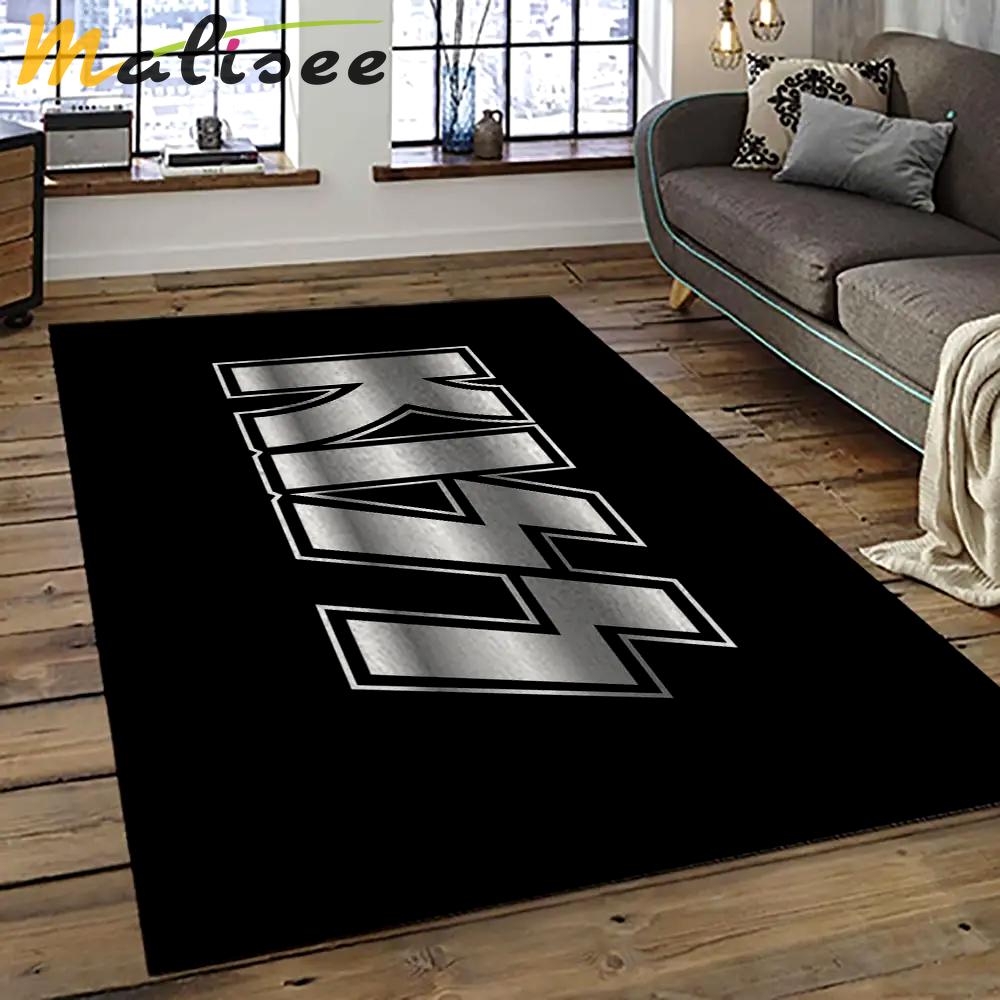 Kiss rock band music retangle carpet area rug home decor best gift for fan and friends as54 Rectangle Rug