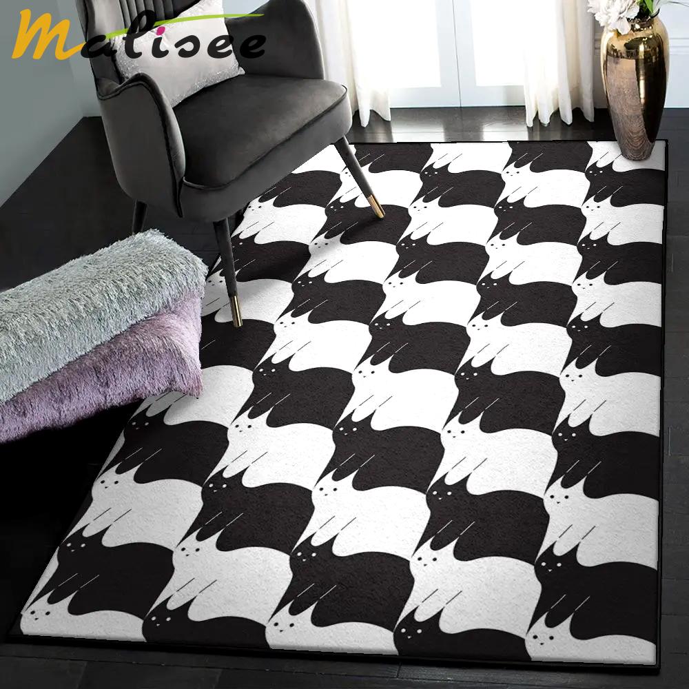 Kitten large area rugs, cat rug Rectangle Rug