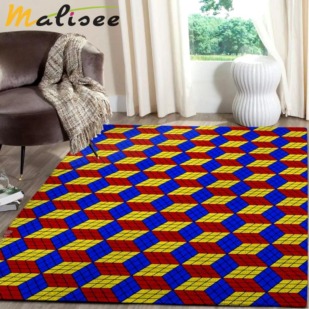 Labrador dog pattern print area rug living room rug home decor Rectangle Rug