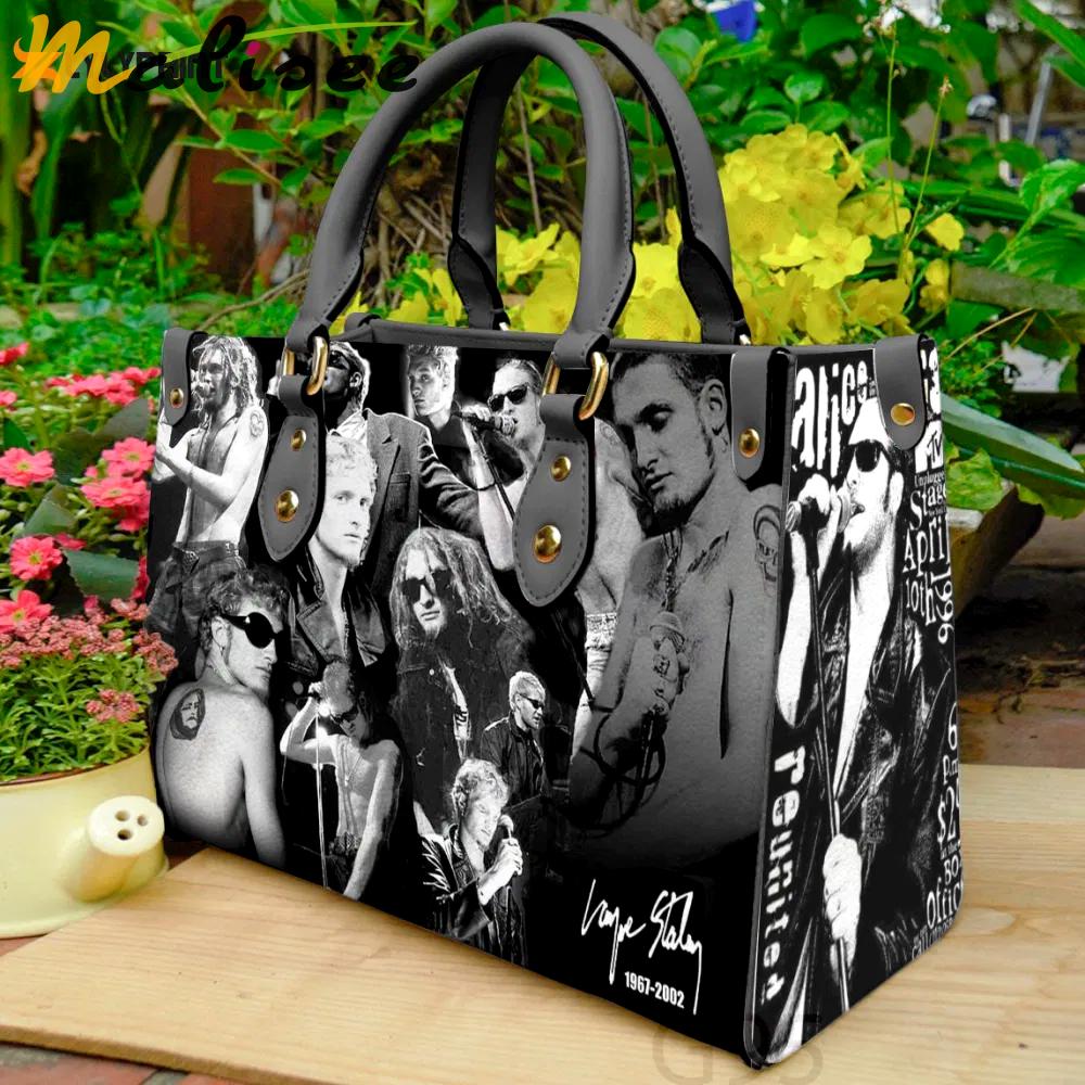 Layne staley leather hand bag gift for women’s day: perfect women s day gift g95 67 Women Leather Hand Bag