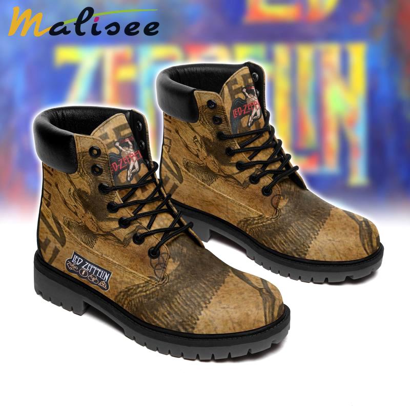 Led zeppelin form timboots hot 2023 best gift for fans Timboots Shoes