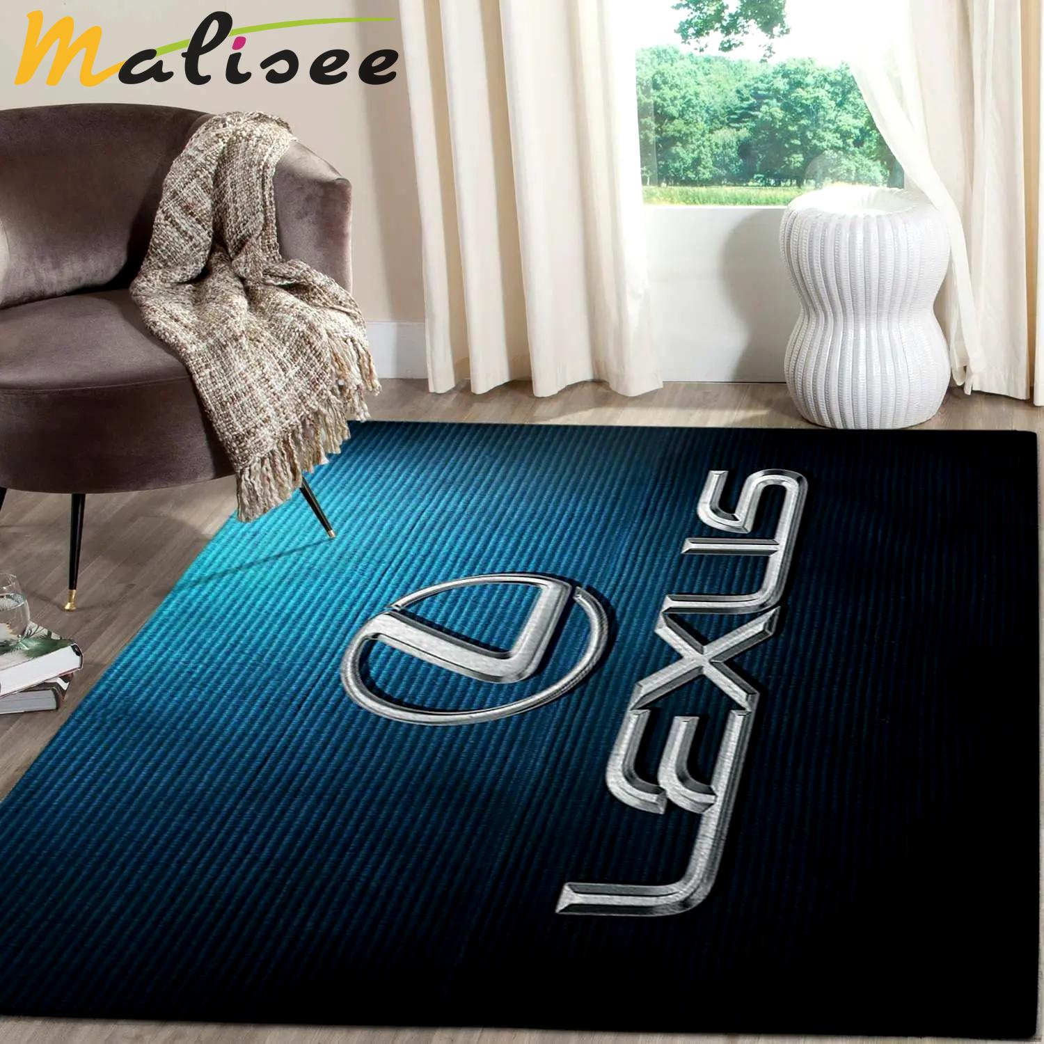 Lexus logo supercars area rugs living room carpet fn161228 rug regtangle carpet floor decor home decor Rectangle Rug
