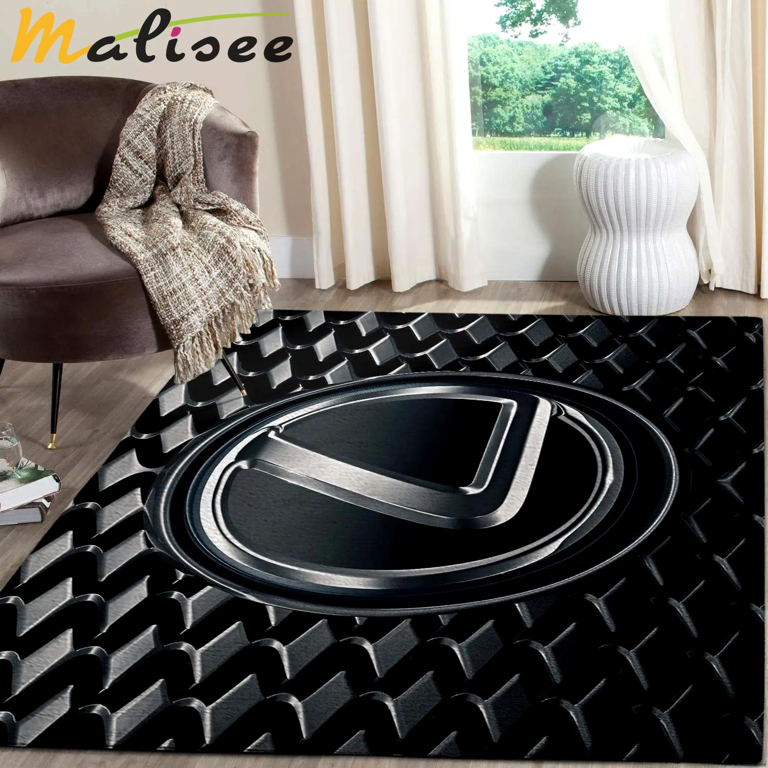 Lexus logo supercars area rugs living room carpet fn161229 rug regtangle carpet floor decor home decor Rectangle Rug