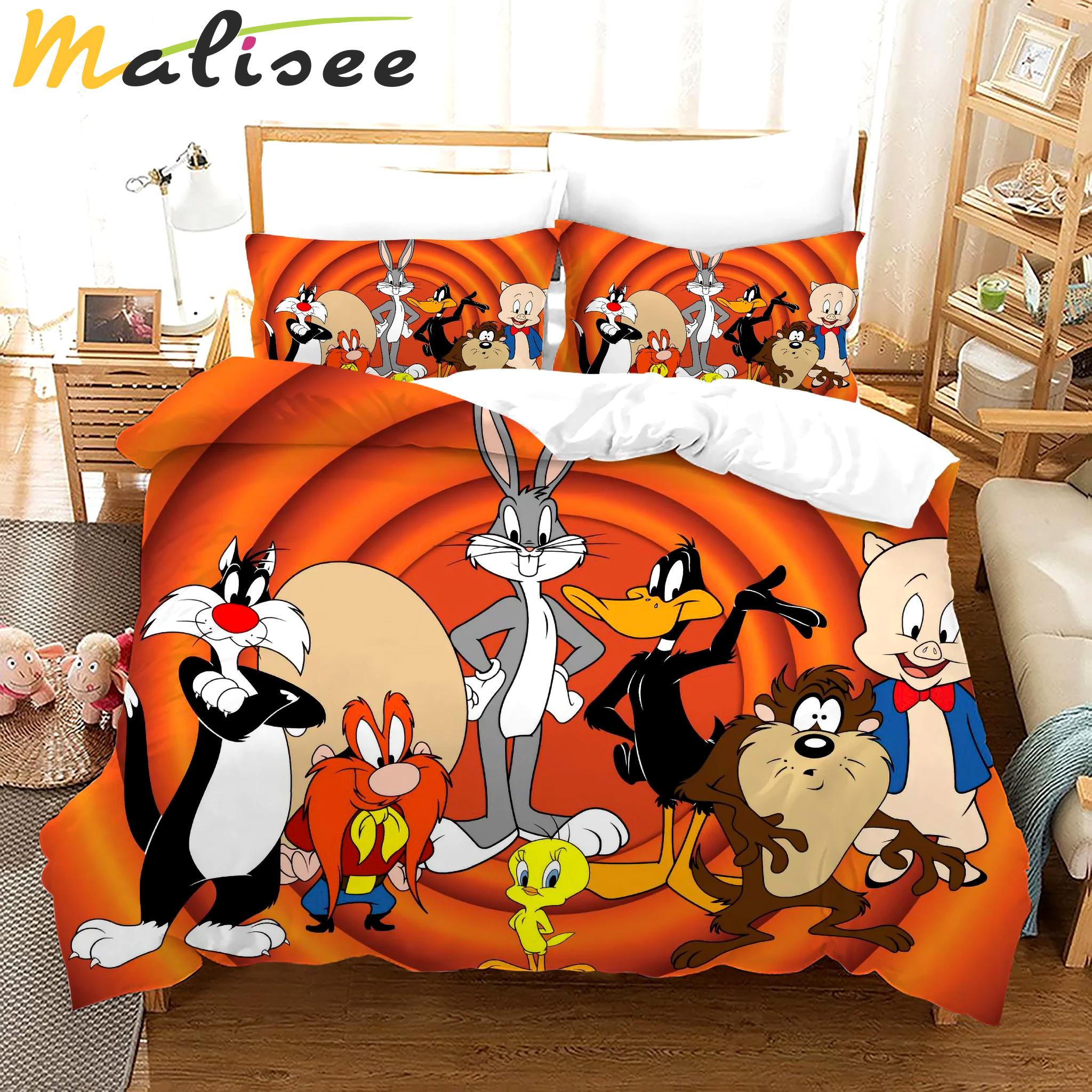Looney tunes bugs bunny full  Bedding Sets bed linen blankets duvet home decor Bedroom ideas covers sheets bedclothes bedspread