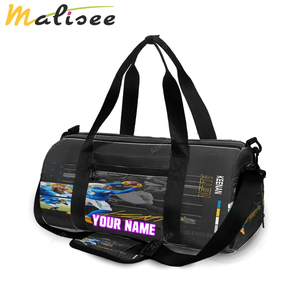 Los angeles chargers keenan allen5 personalized name travel bag gym bag 1320 Travel Bag