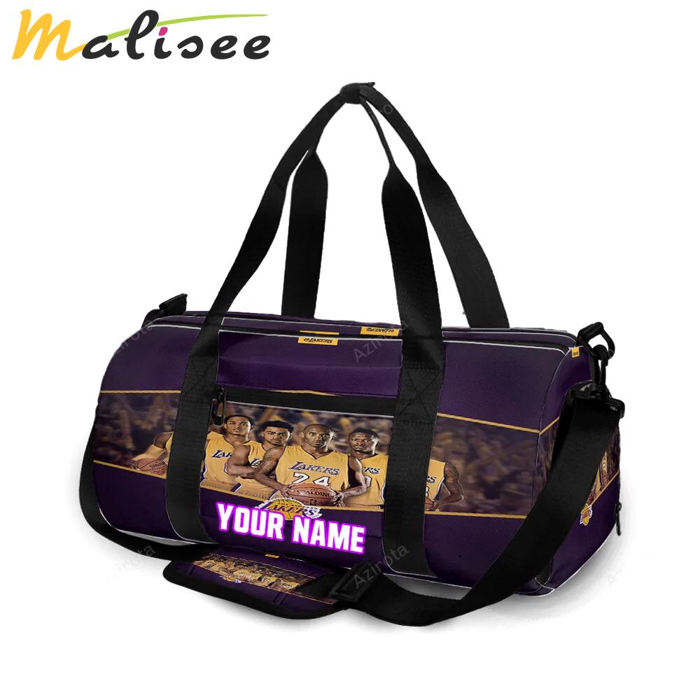 Los angeles lakers players v13 personalized name travel bag gym bag 1944 Travel Bag