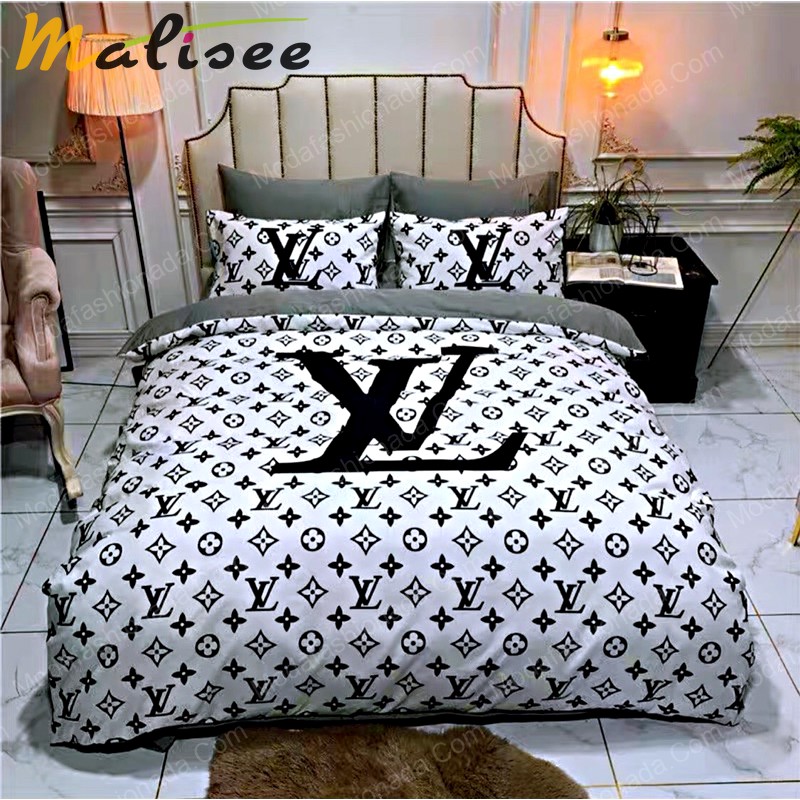 Louis vuitton luxury brand model 14 bedding set home decoration Bedding Sets