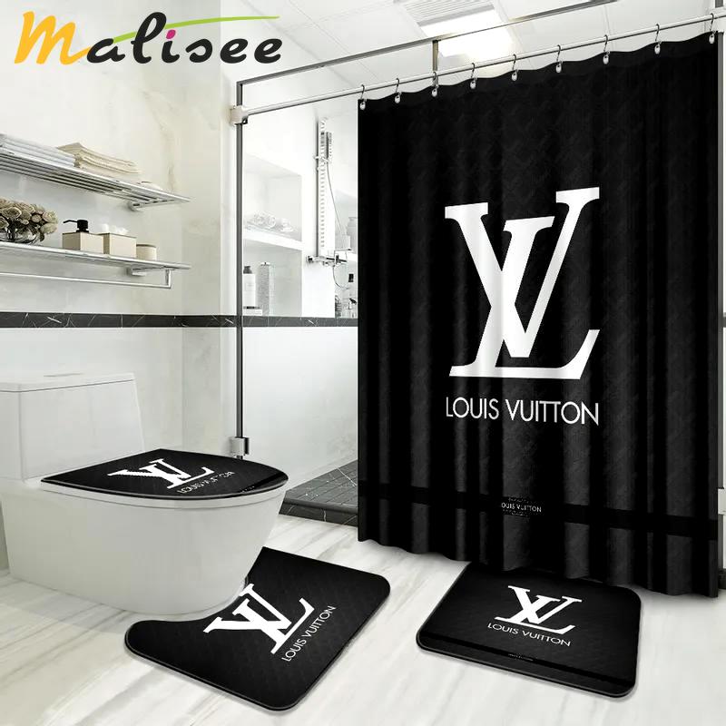 Louis vuitton lv louis vuitton bath mat hypebeast luxury fashion brand home decor bathroom sets Bathroom Set