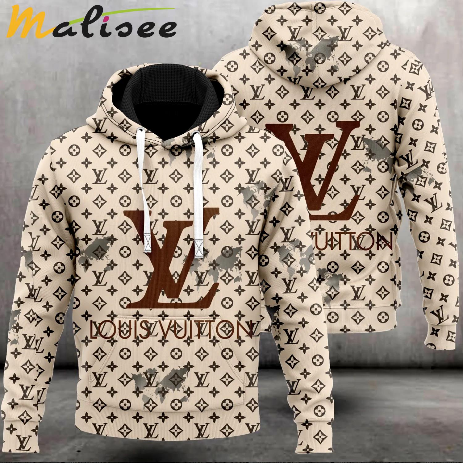 Louis vuitton wheat luxury unisex hoodie luxury brand outfit for men women Hoodie 3D