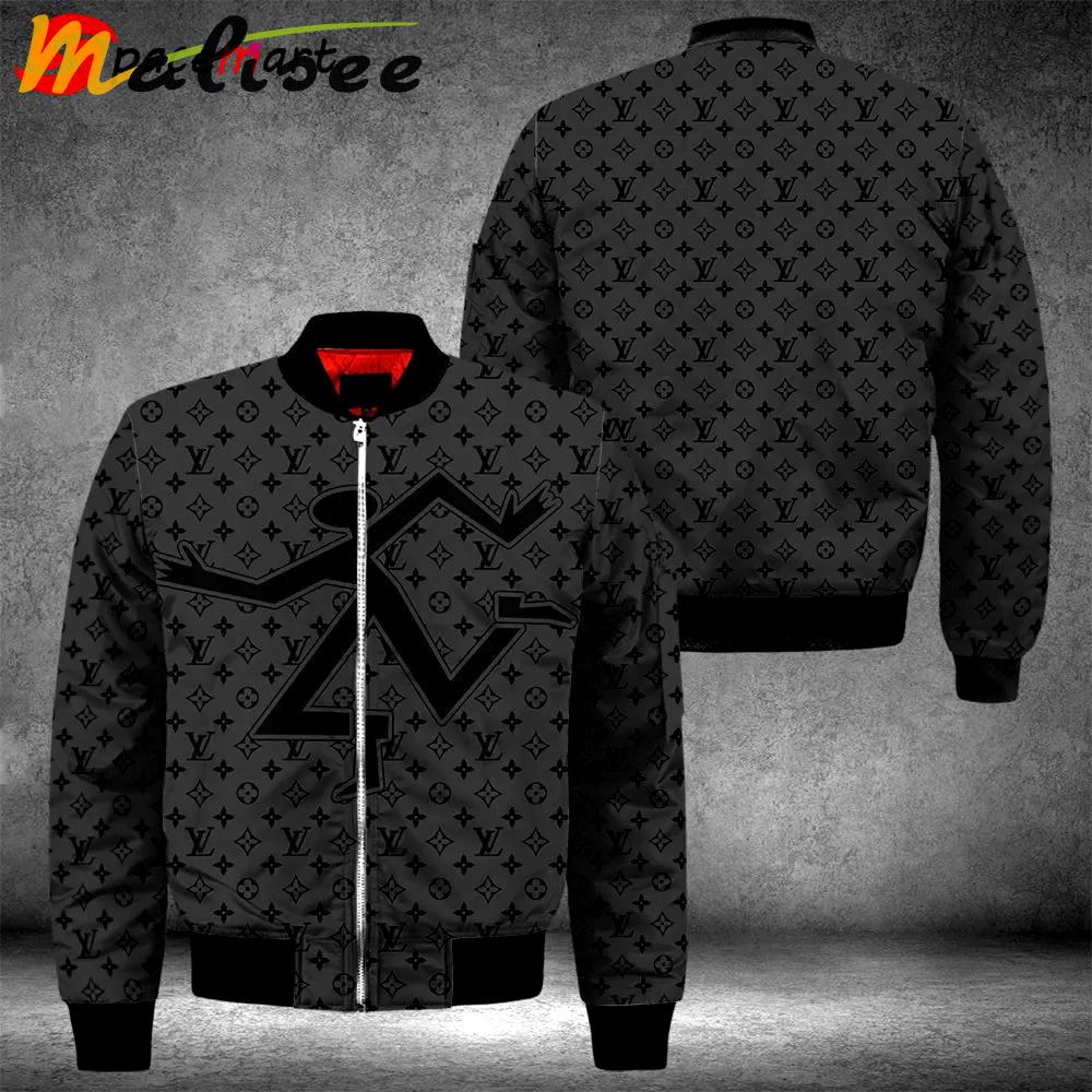 Louis vuittonv black bomber jacketuxury clothing clothes outfit foren - bomber jacket Bomber Jacket