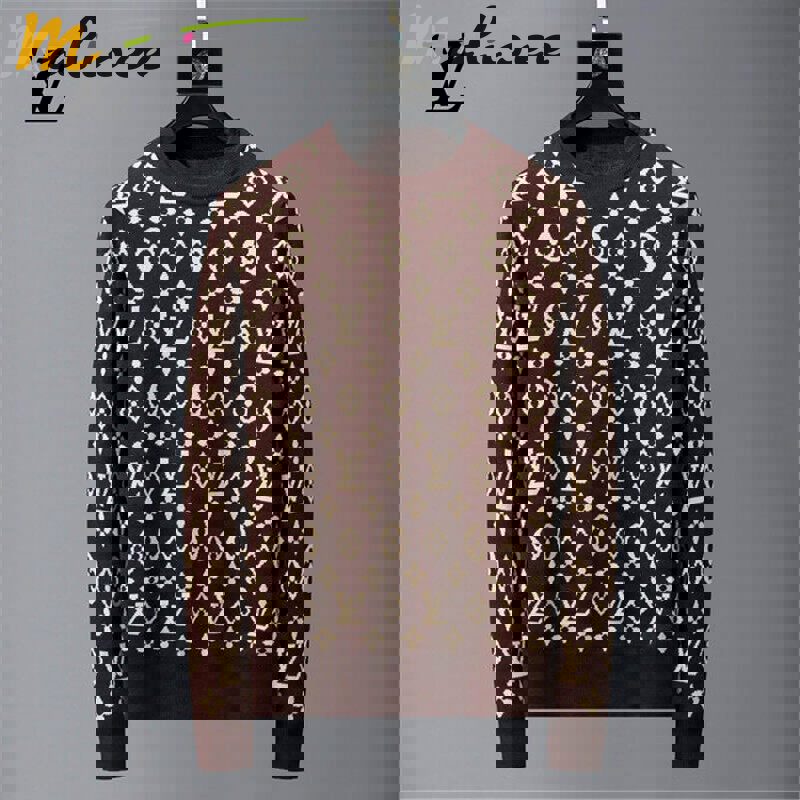 Lv luxury ugly sweater for winter  hot 2024 style 811 Christmas Ugly Sweater