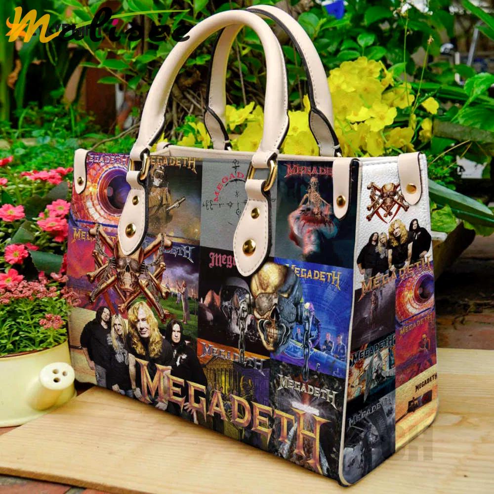 Megadeth leather handbag for women gift 2275 Women Leather Hand Bag