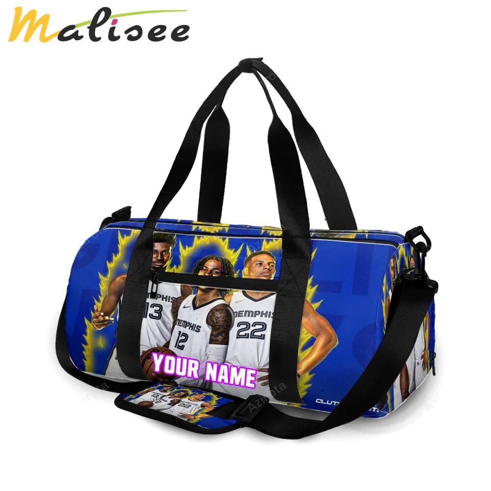 Memphis grizzlies ja morant desmond bane jaren jackson jr personalized name travel bag gym bag 1218 Travel Bag