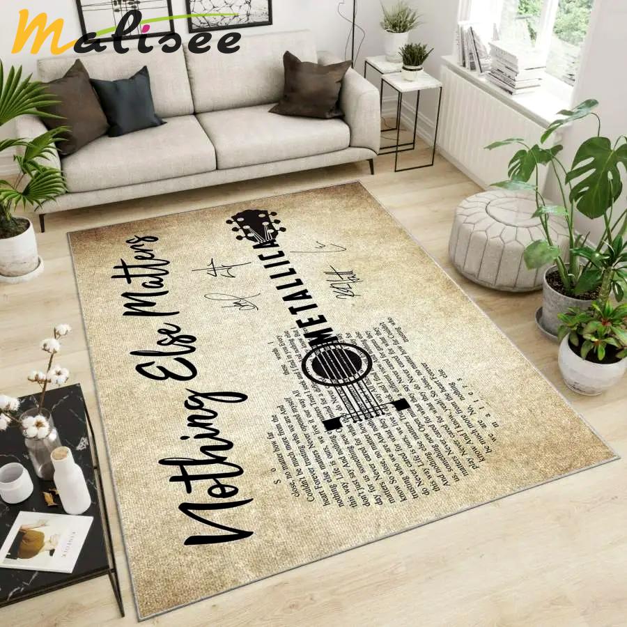 Metalica area rug living room rug home decor home decor bedroom living room decor Rectangle Rug