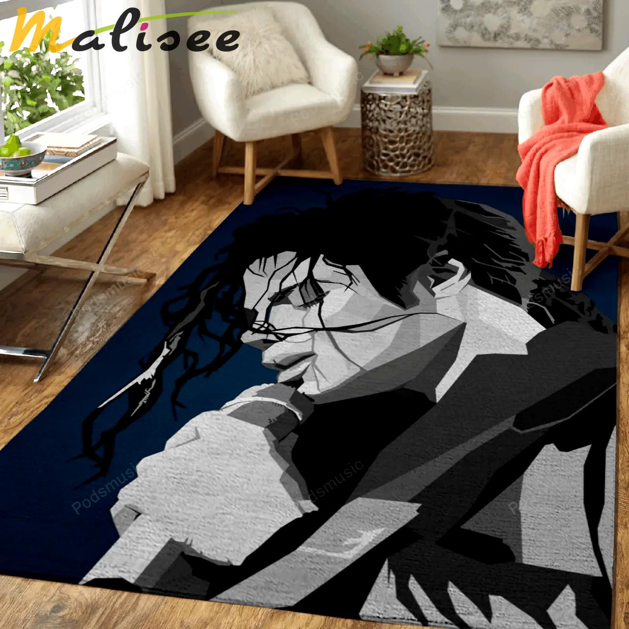Michael jackson wpap pop art art for fans area rug living room carpet rug regtangle carpet floor decor home decor Rectangle Rug
