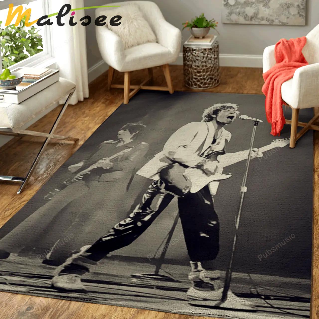 Mick jagger 4 music artist art for fans area rug living room carpet rug regtangle carpet floor decor home decor Rectangle Rug