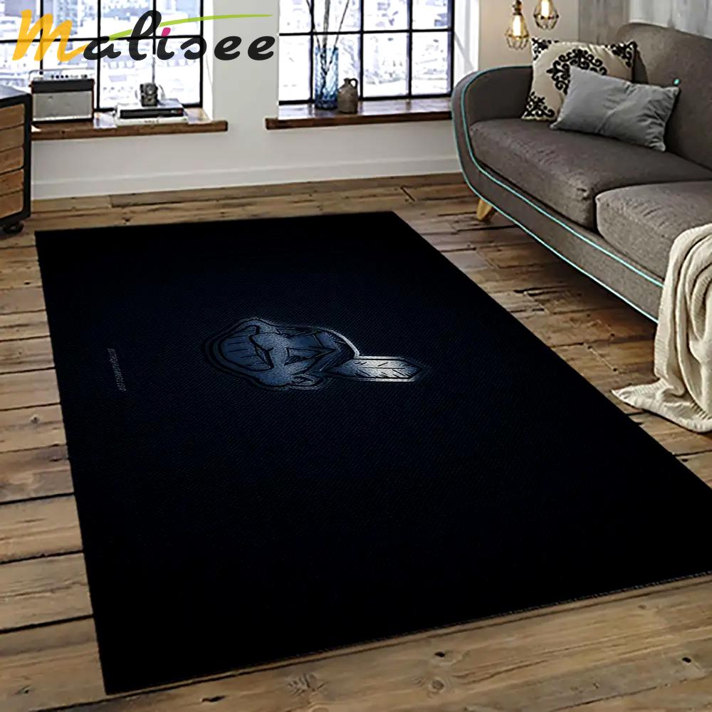 Mlb cleveland indians baseball team logo sport carpet rectangle area rug for living room ci30 Rectangle Rug