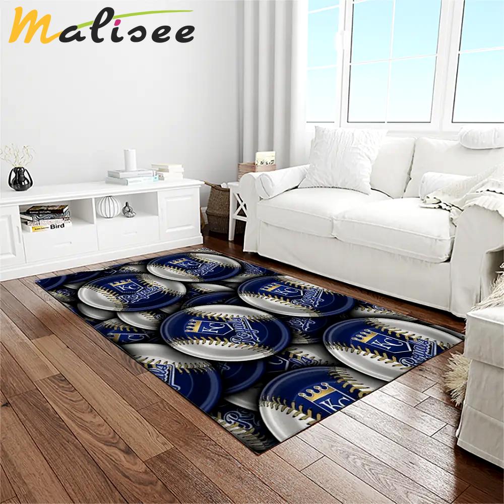 Mlb kansas city royals baseball team logo rectangle area rug kcr81 Rectangle Rug